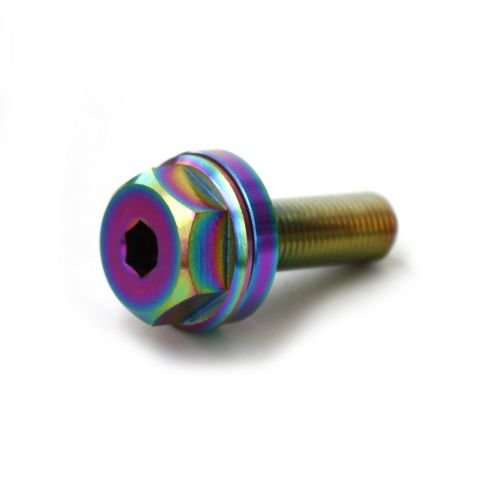 Титановый болт Armour Bikes GO GRIND для втулок 3/8"x24tpi oil slick 1шт